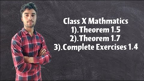 Class 10 maths Chapter 1 | Class -10th, Ex - 1.4  (Real Numbers) NCERT