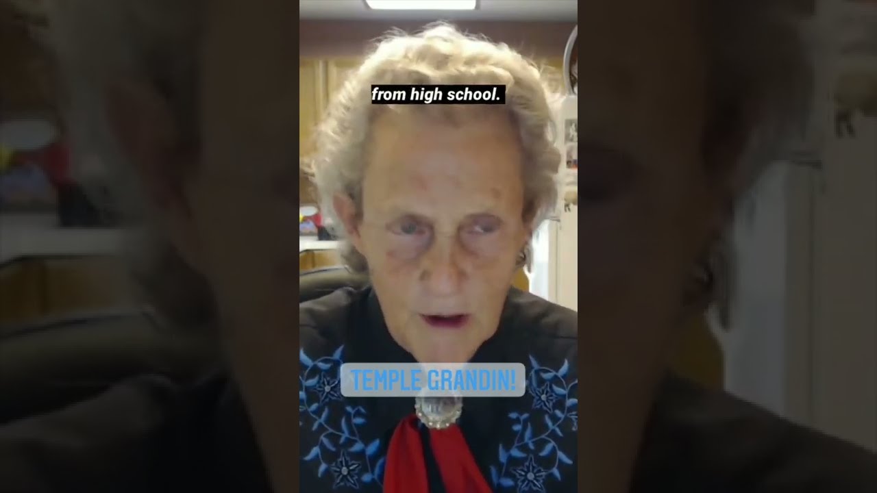 TEMPLE GRANDIN On LEARNING How To Do A JOB Autism