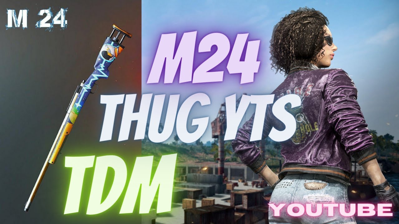 pubg mobile | tdm | m24 | Only Kill - YouTube