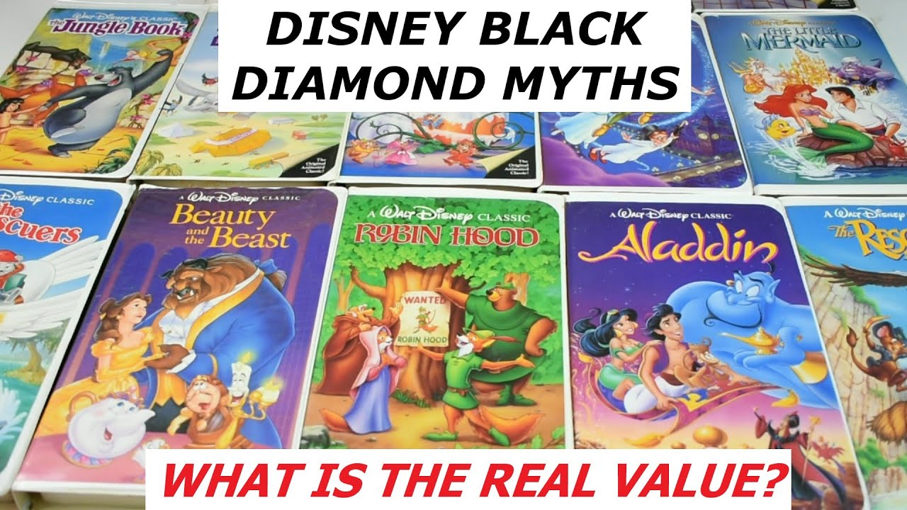 VHS Disney Black Diamond Myths - The Real Value?