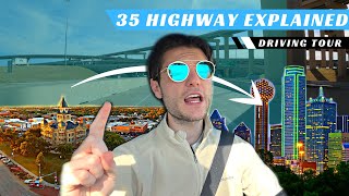 35E Highway Explained 2023 | Denton, TX to Dallas, TX | Driving Tour