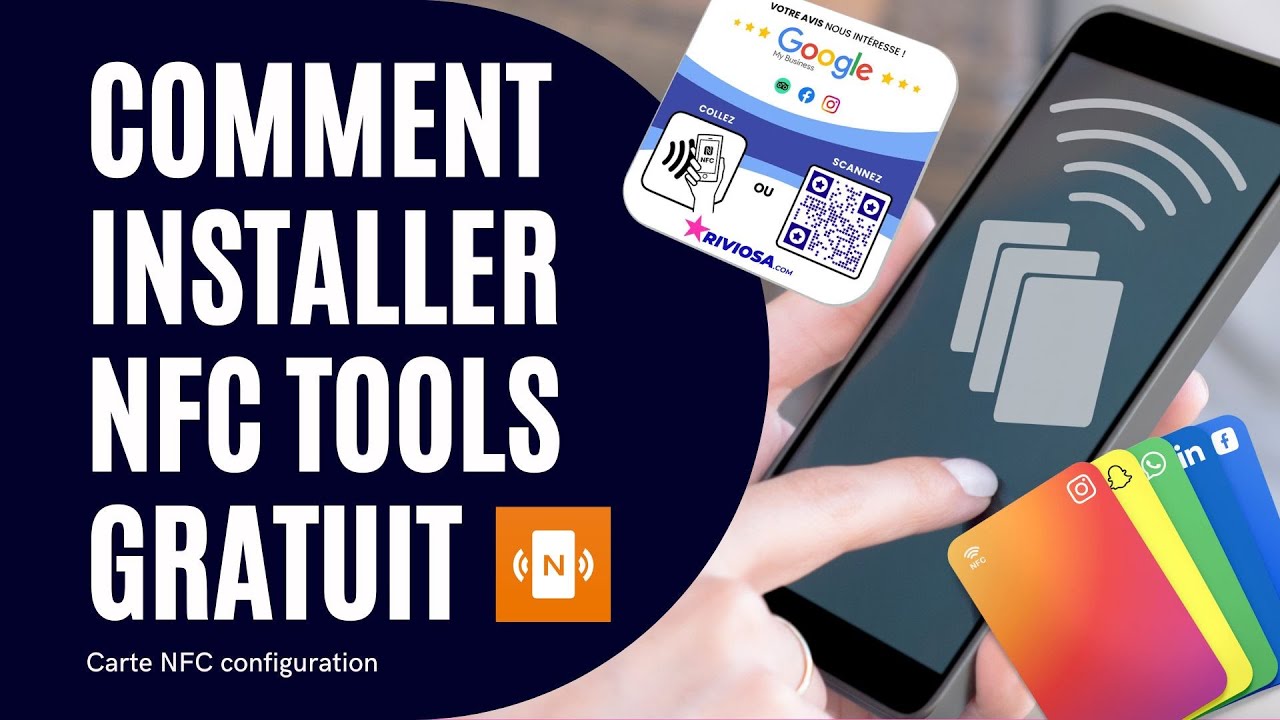Comment installer NFC Tools mobile app gratuite - YouTube