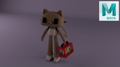 3D cartoon character modeling in Autodesk Maya Tutorial