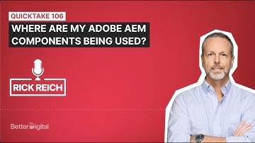 Where are my Adobe AEM components being used?