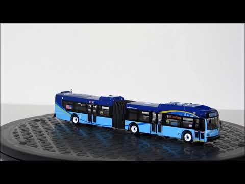 New York City MTA Q44 Select Bus 1/87 Scale New Flyer