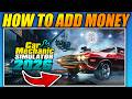 How to ADD MONEY (CHEAT ENGINE) in Car Mechanic Simulator 2026