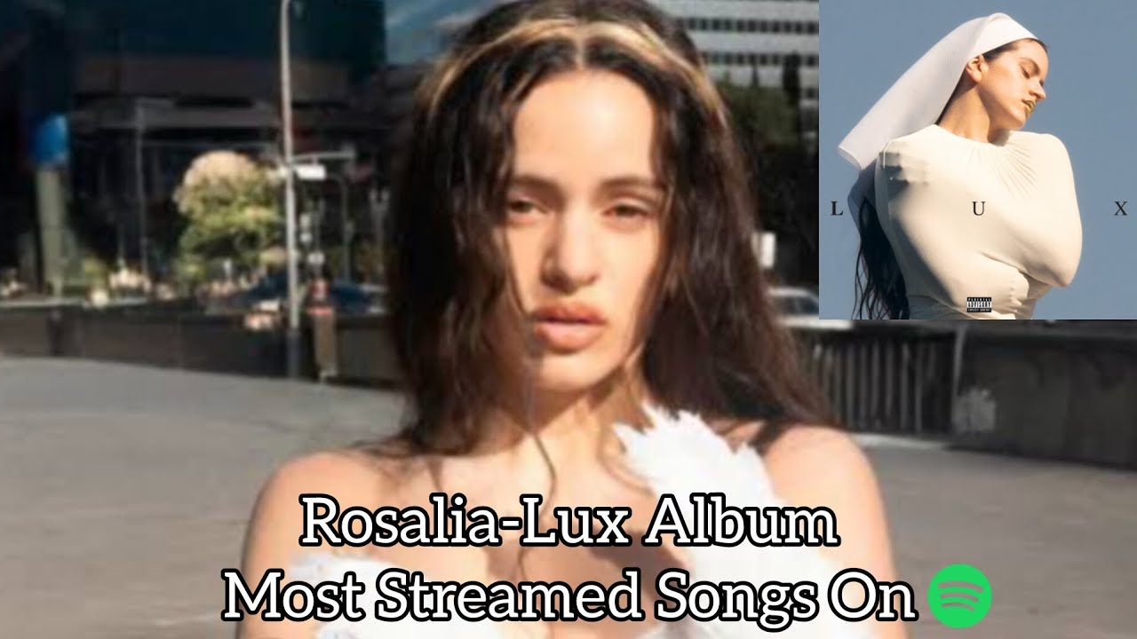 Rosalia-Lux Album Most Streamed Songs On Spotify