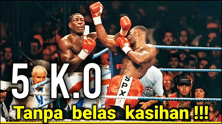 5  K'O  KEJAM 🥊🥊 TANPA BELAS KASIHAN.