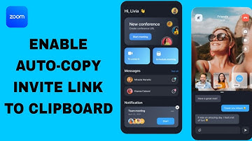 How To Enable Auto-Copy Invite Link To Clipboard On Zoom App | Step By Step