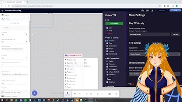 Streamelements overlay + VTS P.O.G. ( official custom widget)