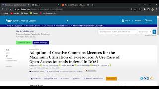 Building Digital Library Using Zenodo Google Scholar Sherpa Romeo Panjab University Chandigarh