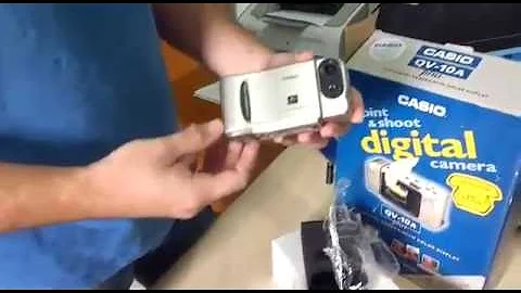 Mike Tyson Fight Camera - Casio QV-10 1995 First Consumer LCD Digital