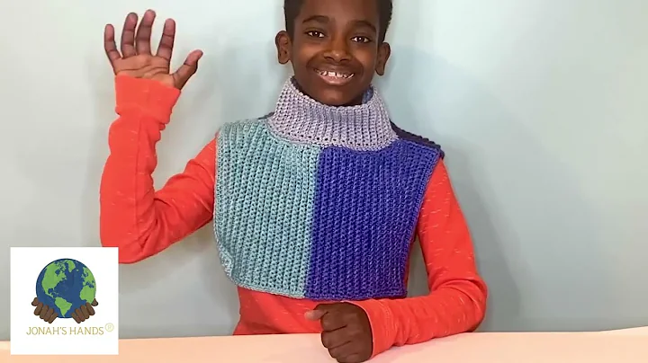 Stylish Crocheted Neck Warmer - Design by Jonah's Hands