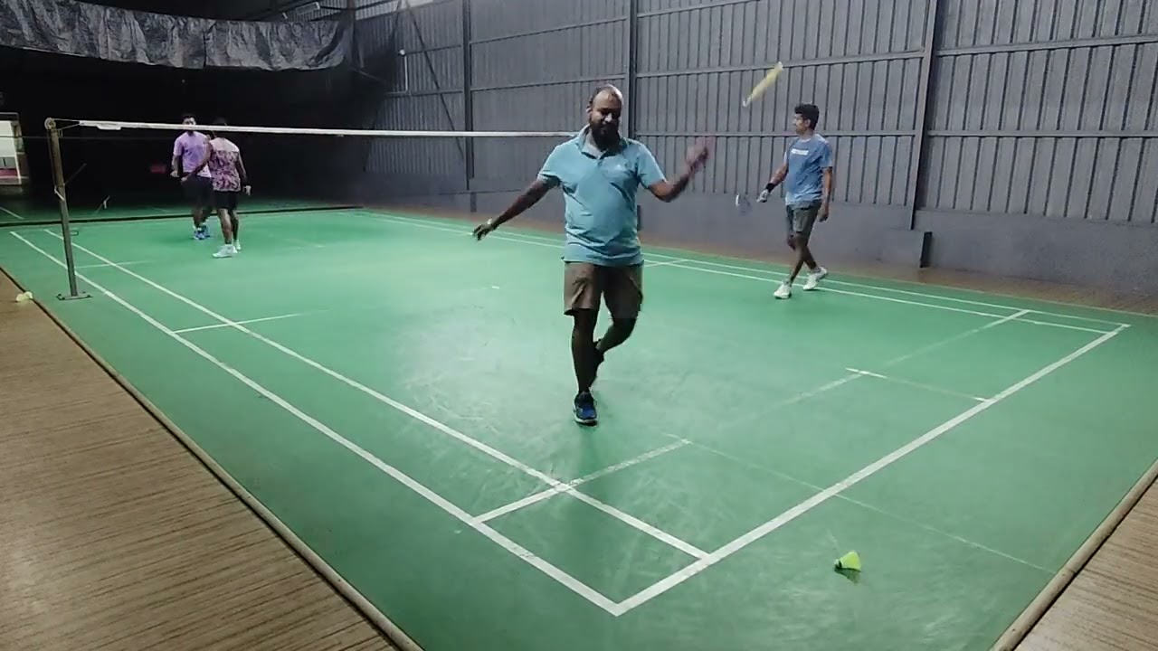 Badminton Doubles | Revenge Match | Bala & Vinoth Vs Bharath & Jegathish