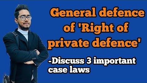 Right of private defence,  self defence,#law_with_twins , #ugc_net, section 96-106 of ipc,