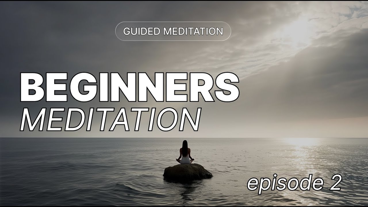 Guided Meditation for Beginners (Ep. 2) — Breath Awareness • 7 Min • Ocean Waves & Tibetan Bowl