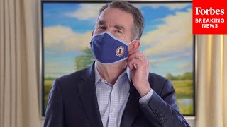Virginia Gov. Ralph Northam commemorates one year of COVID-19
