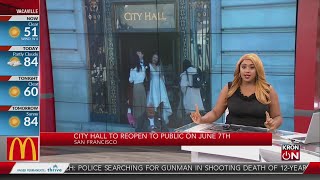 SF City Hall reopens to the public