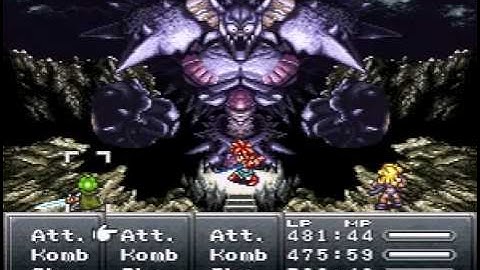 Chrono Trigger Boss #17 Giga Gaia