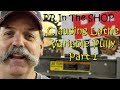 How to repair variable speed for a clausing lathe part 1