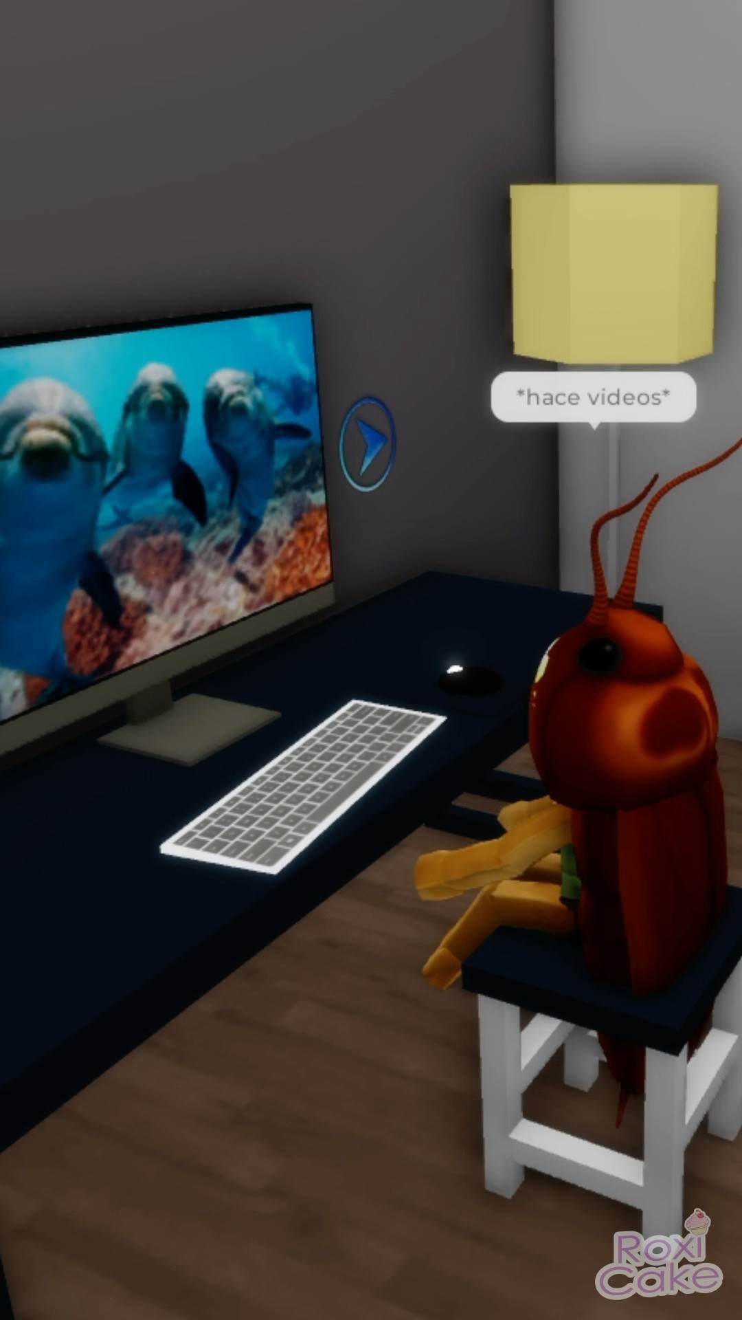 CUCARACHA YOUTUBER? #SHORTS #ROBLOX