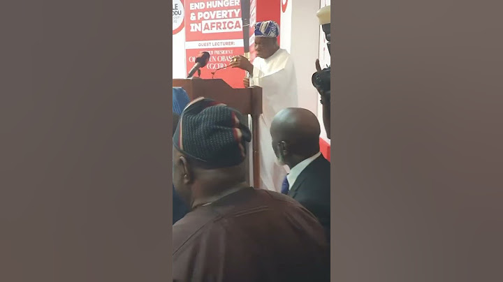 Formal Nigeria President Olusegun Obasanjo To The Governor Of Osun State Ademola Adeleke...