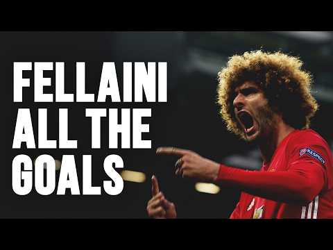 Marouane Fellaini: All The Goals ⚽️👊