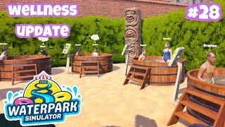 I Tried the NEW Wellness Update in Waterpark Simulator! EP28