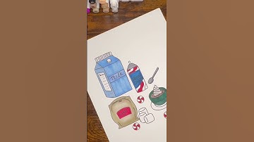 Hot cocoa coloring page time lapse - hand drawn, digitized & colored by me✍️💻🎨 Link in bio🔝