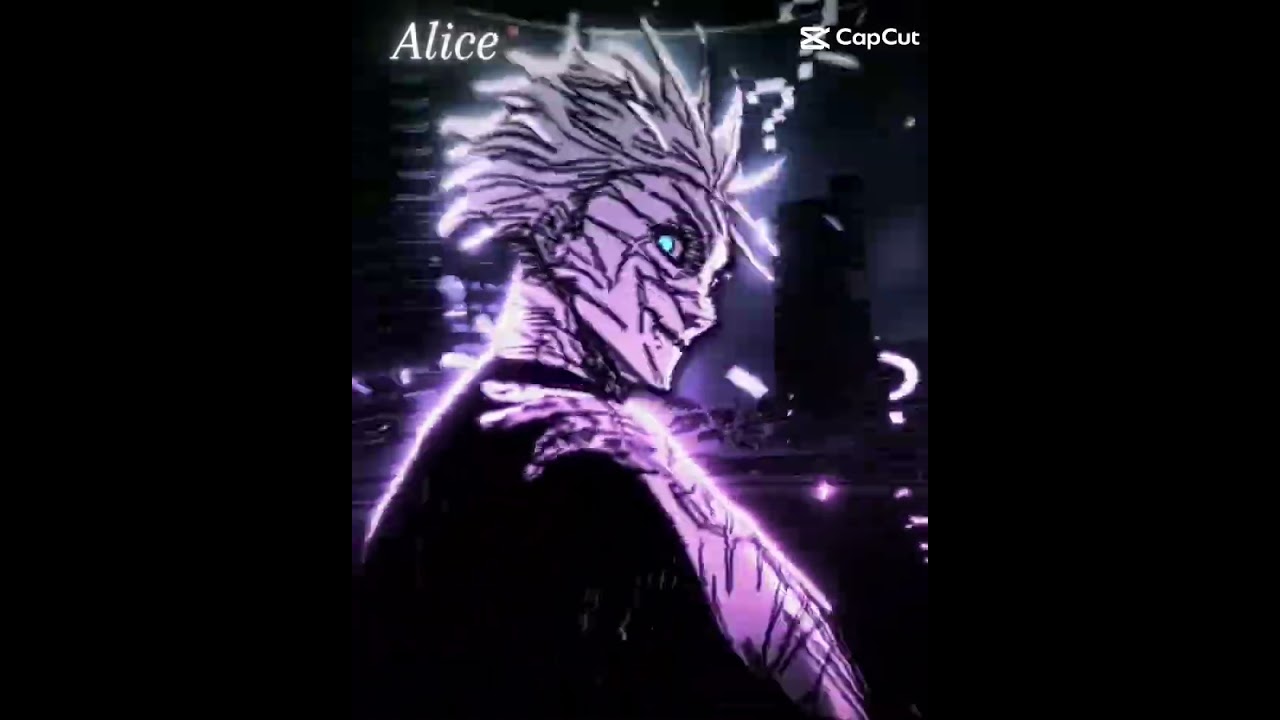 Aliceページ　Gojo ⭐︎A版 edit #gojosatoru #gojo - YouTube