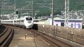 JR西日本 681・683系9連サンダーバード5号 @唐崎 2011/8/13