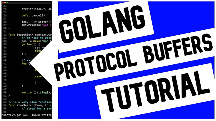 Go (Golang) Protocol Buffers Tutorial