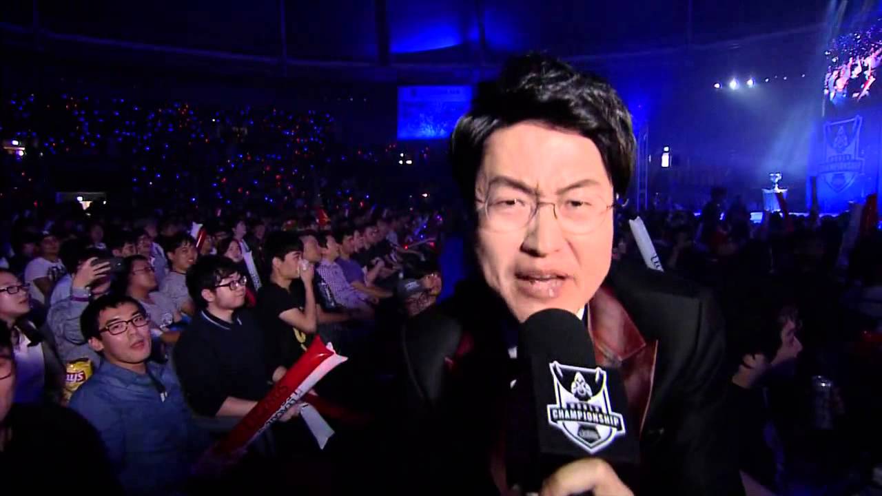 Worlds SemiFinals introduction w/ the Hype man! YouTube