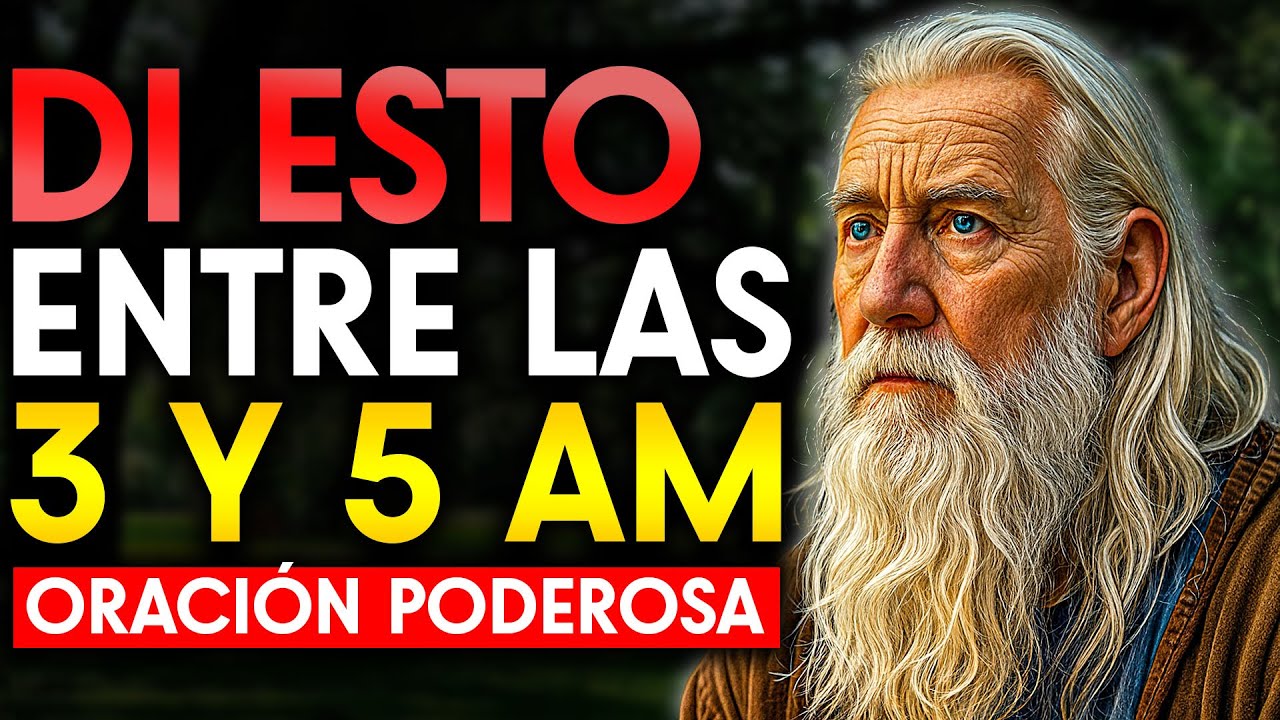 Si te despiertas entre las 3 y las 5 de la mañana, di esta poderosa ...