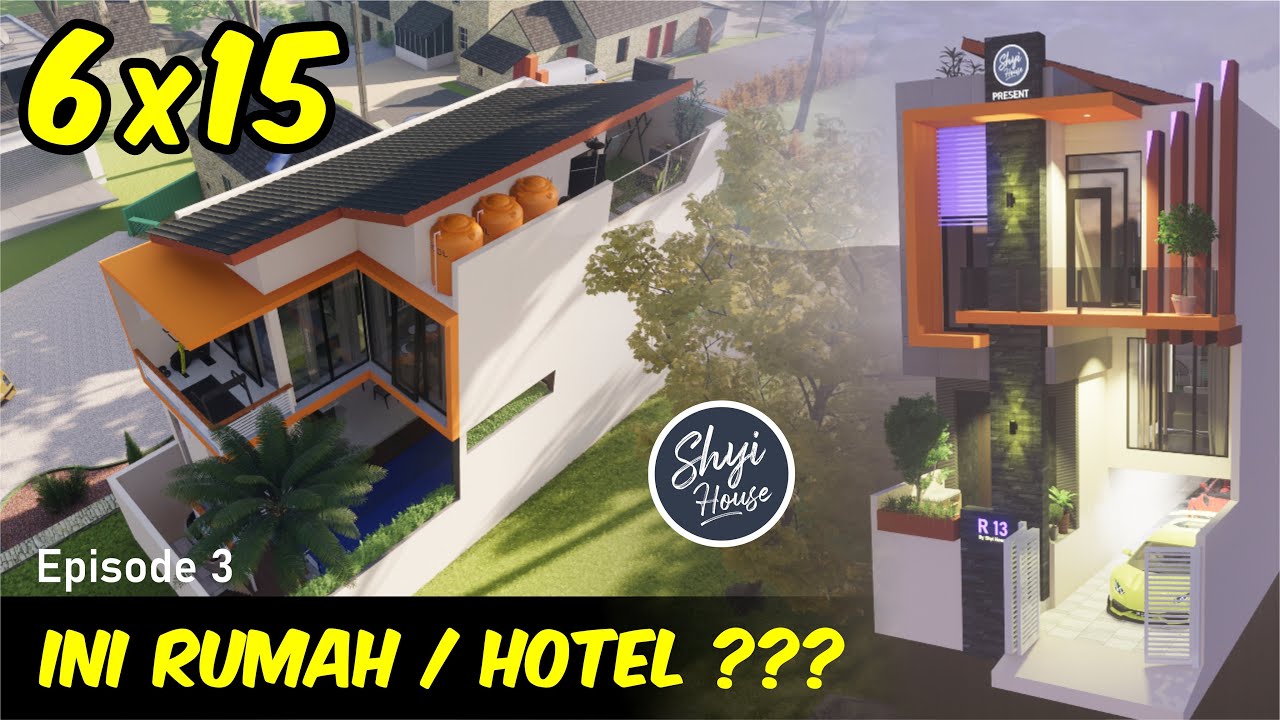 MIRIP RUMAH BOY WILLIAM VERSI MINI !!! inspirasi rumah lahan sempit muat banyak