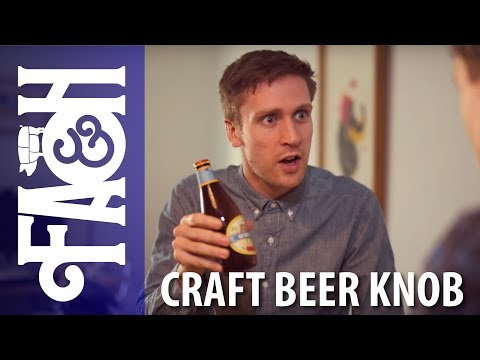 Craft Beer Knob - Foil Arms and Hog