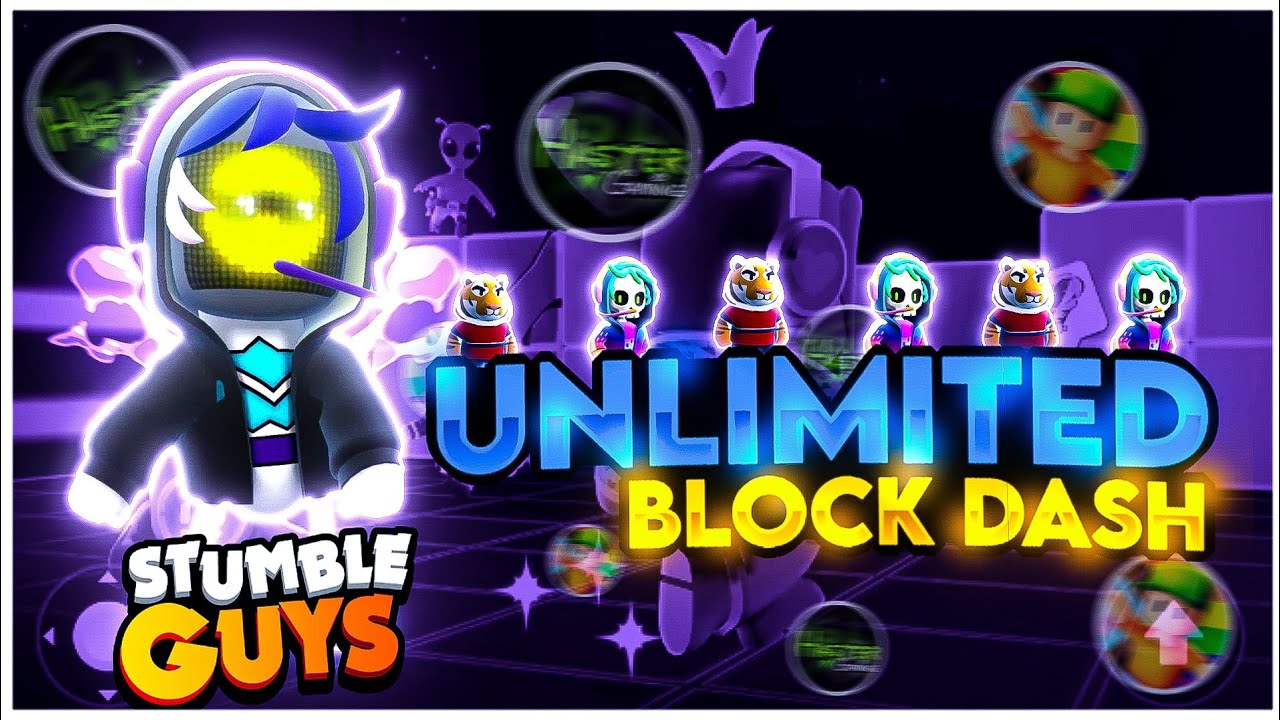 RECORDE MUNDIAL DE ONDAS DO BLOCK DASH INFINITO #stumbletovictory #stu, live stumble guys