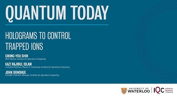 Quantum Today: New algorithm uses a hologram to control trapped ions