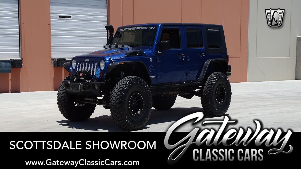 2009 Jeep Wrangler Unlimited Rubicon with HEMI V8- Gateway Classic Cars of Scottsdale #689