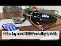 Doing FT8 with the AnyTone AT 6666 Pro via Digirig Mobile
