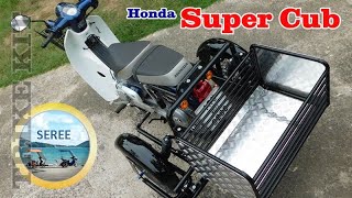 ็็Honda Super Cub Side Wheel Attachment Kit / Trike Kit / Mobility Motorbike