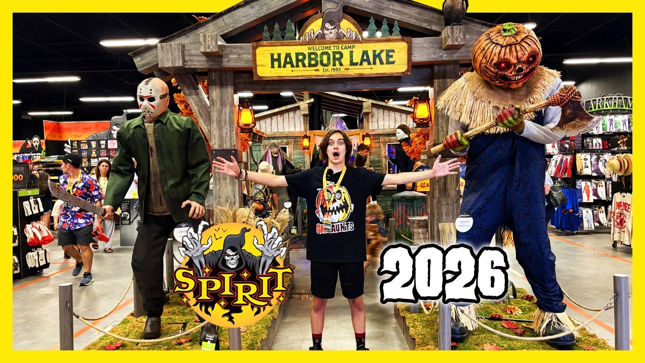 Spirit Halloween 2026 Flagship Store GRAND OPENING DAY FULL WALKTHROUGH!