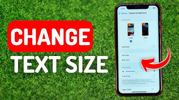 How to Change Text Size on iPhone - Full Guide