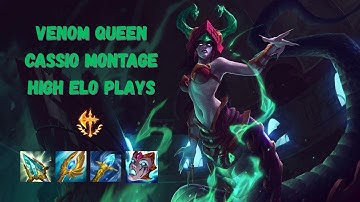 Cassiopeia Montage #1 - High Elo Plays - Venom Queen ⚠️