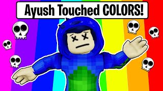 ROBLOX BUT WE CANT TOUCH COLORS 😱 screenshot 4