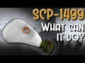 SCP-1499: What can it do? Can it do things? Let's find out! - SCP Containment Breach (v1.3.8)
