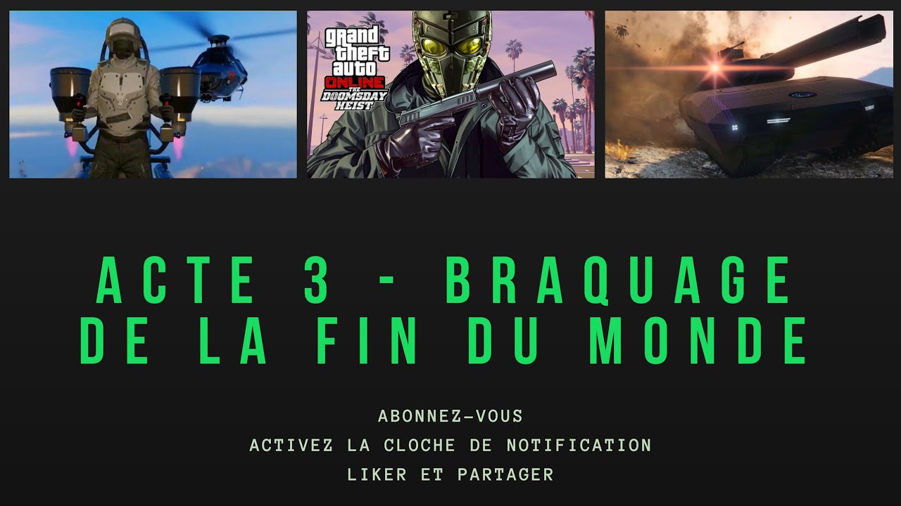 Comment Faire Le Braquage De La Fin Du Monde