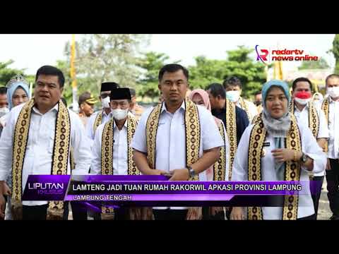 LAMTENG JADI TUAN RUMAH RAKORWIL APKASI PROVINSI LAMPUNG