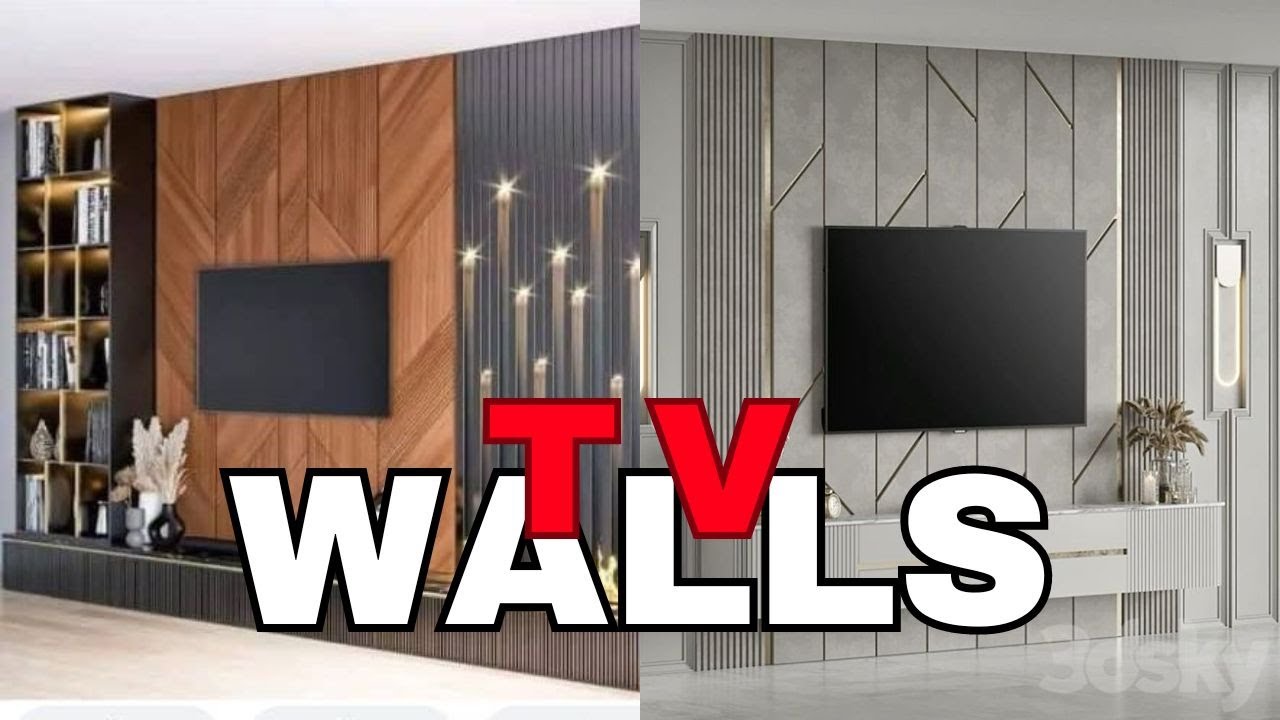 Transform Your Living Space with TV Wall Decor - YouTube