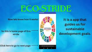 @eco stride #sustainable #development #goals #app screenshot 5